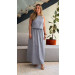 Conjunto Cropped e Saia midi Vitória 