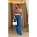 Calça Jeans Wide Leg Emilly