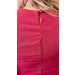 Conjunto Cropped E Saia Midi Linho Bordado Vani