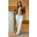 Calça Wide Leg Linho Dani
