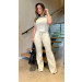 Conjunto Blusa E Calça Tricot Livia