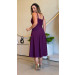 Vestido Midi Detalhe Busto Julia 