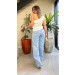Calça Jeans Wide Leg Aurora