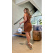 Conjunto Blusa E Saia Linho Tainara 