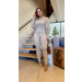 Conjunto 3 Peças Tricot Taina
