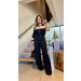 Conjunto Jaqueta Bomber E Calça Pantalona Brenda