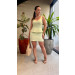 Conjunto Blusa Peplun E Saia Julia