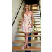 Vestido Curto Detalhe Busto Flora 