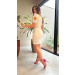 Conjunto Cropped E Saia Linho Carla