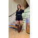 Short Curto Jacquard Bruna