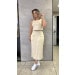 Conjunto Saia Midi E Cropped Suriany