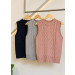 Blusa Colete Tricot Rebeca