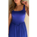 Vestido Midi Recorte Princesa 