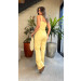Conjunto Cropped E Calça Sarja Tainá