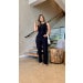Conjunto Cropped E Calça Alfaiataria Déia 