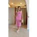 Vestido Midi Gola Alta Agatha Cores