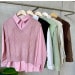 Camisa Com Suéter Tricot Sabrina