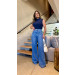 Calça Jeans Wide Leg Gabi