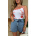 Short Jeans Detalhe Lorena