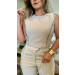 Conjunto Cropped E Calça Alfaiataria Vivi