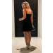Vestido Curto Detalhe Metálico Mel