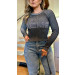 Blusa Manga Longa Tricot Camila