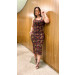 Vestido Midi Tule Vick