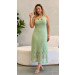 Vestido Midi Rendado Mili
