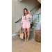 Conjunto Camisa E Short Linho Olivia