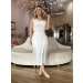 Conjunto Cropped E Saia Midi Leslie