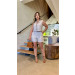 Conjunto Colete E Short Linho Samy