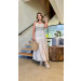 Vestido Midi Alcinha Bordado Vick