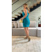 Vestido Linho Detalhe Laço