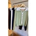 Blusa Tricot Modal Botões Debora