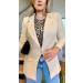 Max Blazer Alfaiataria Com Ombreira