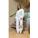Conjunto Blusa E Calça Moletinho Camila