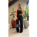 Conjunto Cropped E Calça Rayssa