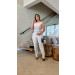 Conjunto Cropped E Calça Alfaiataria Vivi