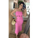 Vestido Midi Alcinha Loreta