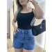 Short Jeans Bordado 