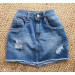 Saia Jeans Pétala 