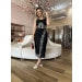 Conjunto Cropped E Saia Midi Leslie