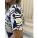 Conjunto Blusa E Calça Com Cinto Mari