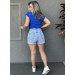 Short Jeans Bia