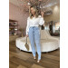 Calça Jeans Mom Lilly
