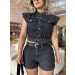 Colete Jeans Samy