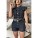 Colete Jeans Samy