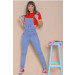 Jardineira Calça Jeans