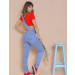 Jardineira Calça Jeans
